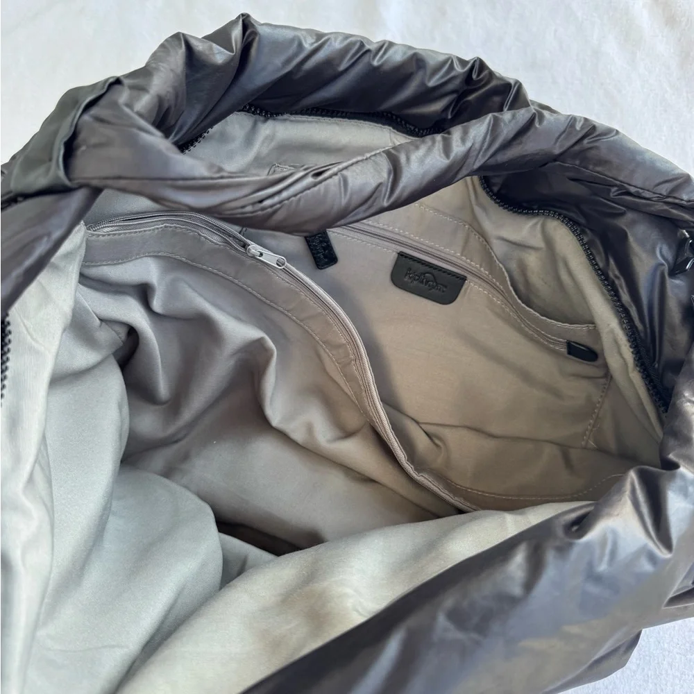 NWOT Kipling Black Women's Puffer Bag - Picture 3 of 5